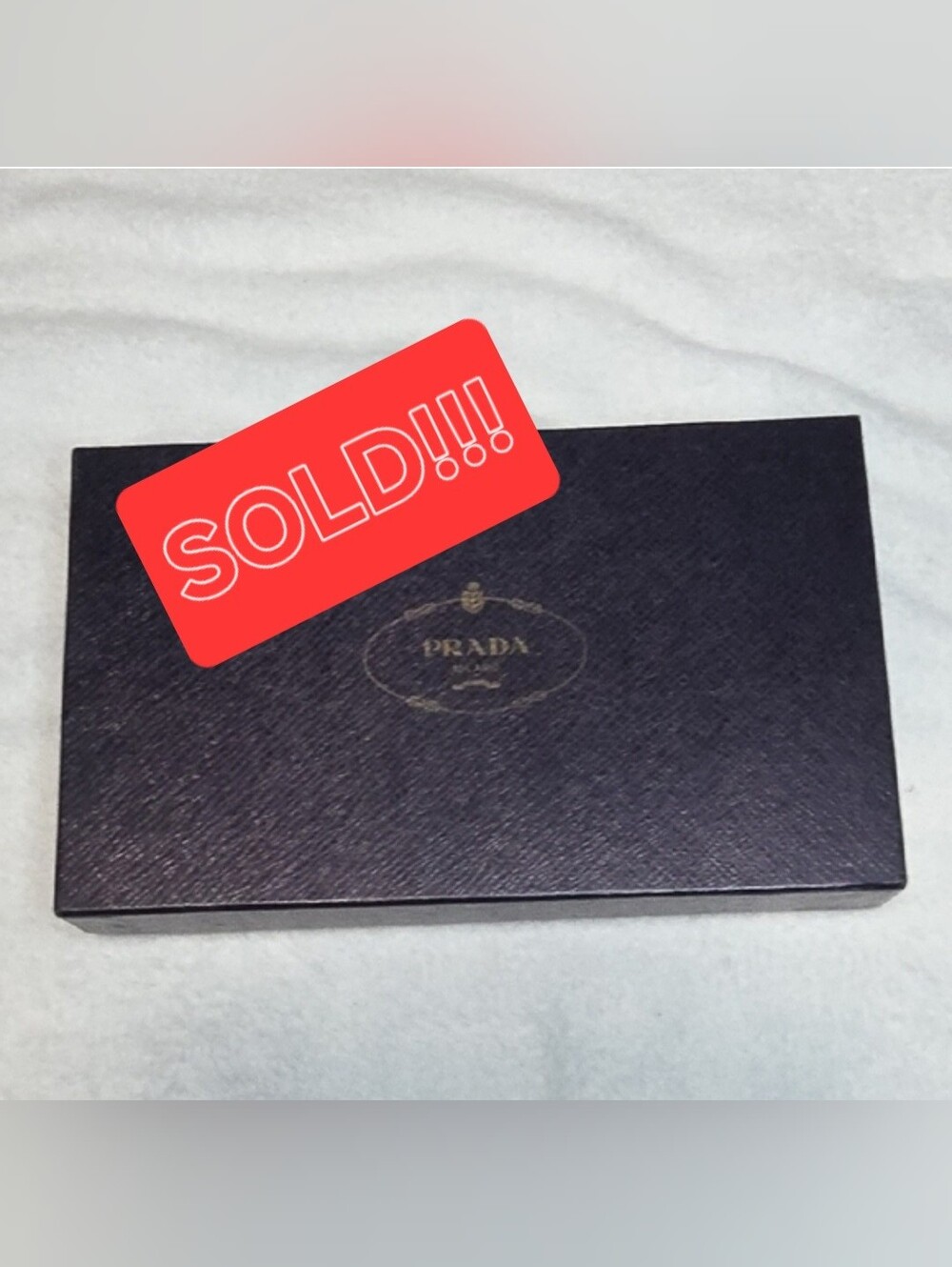 Prada Milano Gift Box- 9"W X 5.25" H